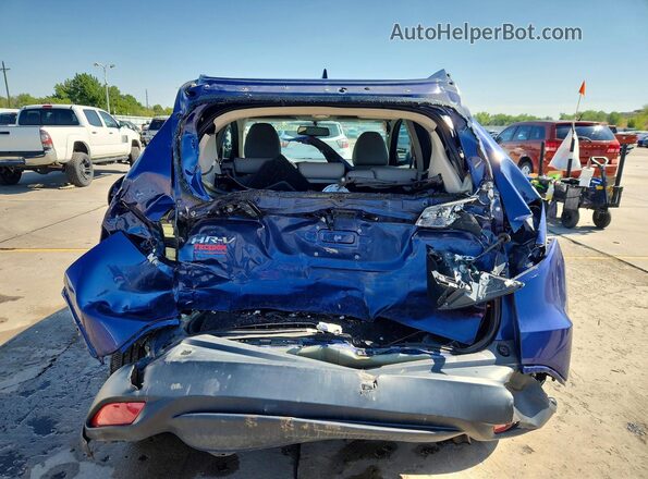 3CZRU6H70HM732860 2017 HONDA HR-V Blue Widok z tyłu