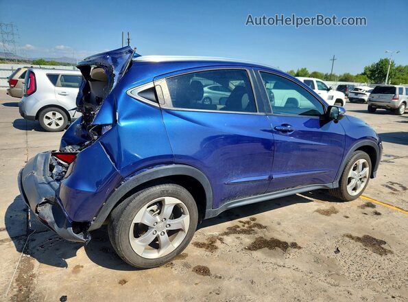 3CZRU6H70HM732860 2017 HONDA HR-V Blue Tył prawy