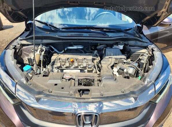 3CZRU6H70LM707014 2020 HONDA HR-V Charcoal Vista del compartimento del motor