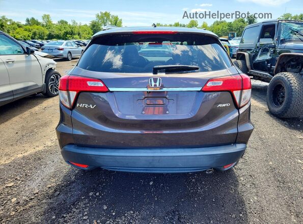 3CZRU6H70LM707014 2020 HONDA HR-V Charcoal Vista trasera