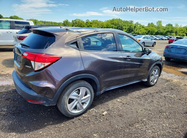 3CZRU6H70LM707014 2020 HONDA HR-V Charcoal Trasero derecho