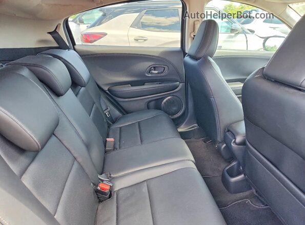 3CZRU6H70LM707014 2020 HONDA HR-V Charcoal Vista interior trasera