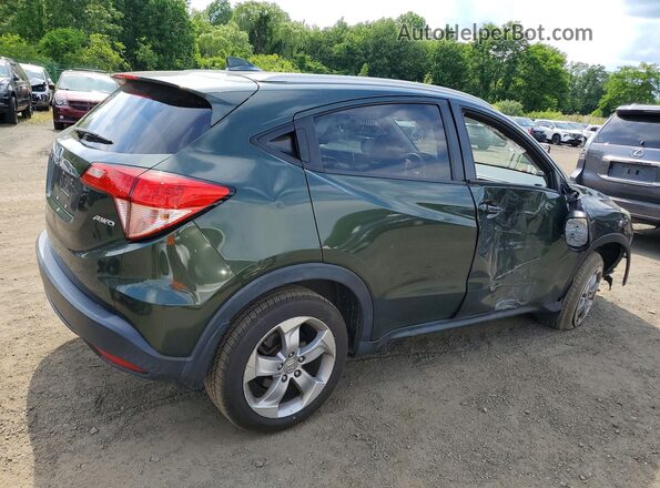 3CZRU6H71GM731327 2016 HONDA HR-V Green Задня права чверть