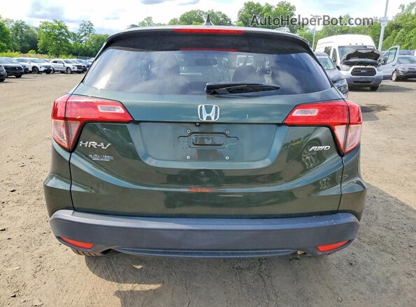 3CZRU6H71GM731327 2016 HONDA HR-V Green Вид ззаду