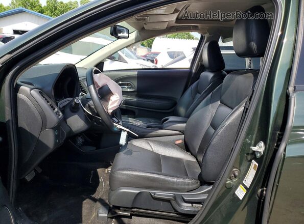 3CZRU6H71GM731327 2016 HONDA HR-V Green Вид салону спереду