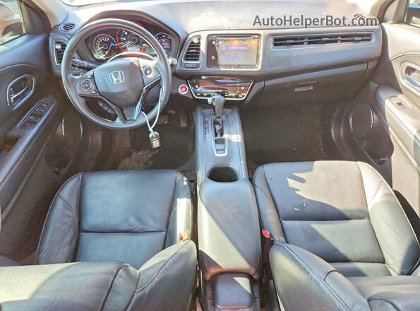 3CZRU6H71HM713749 2017 HONDA HR-V Charcoal Vista del salpicadero