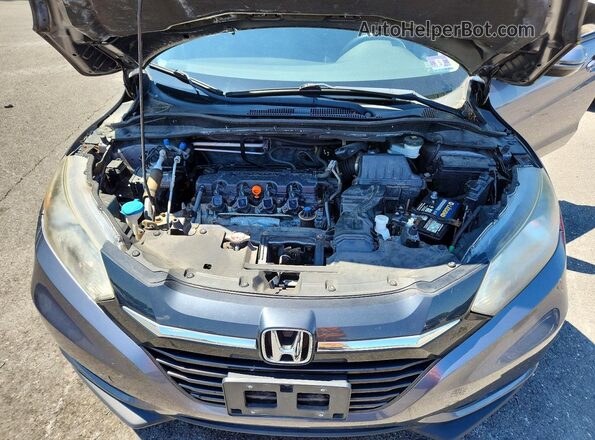 3CZRU6H71HM718188 2017 HONDA HR-V Gray Вид задньої частини салону