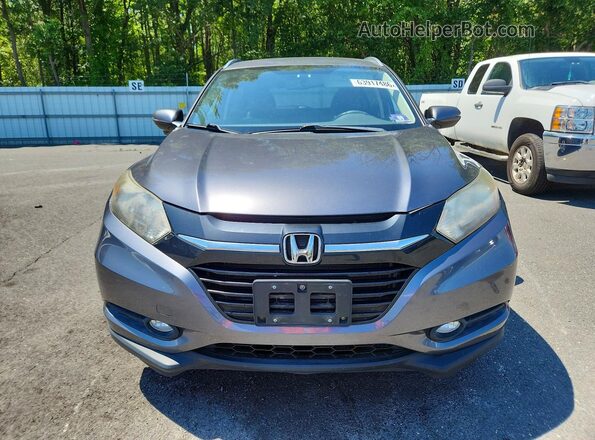3CZRU6H71HM718188 2017 HONDA HR-V Gray Вид спереду