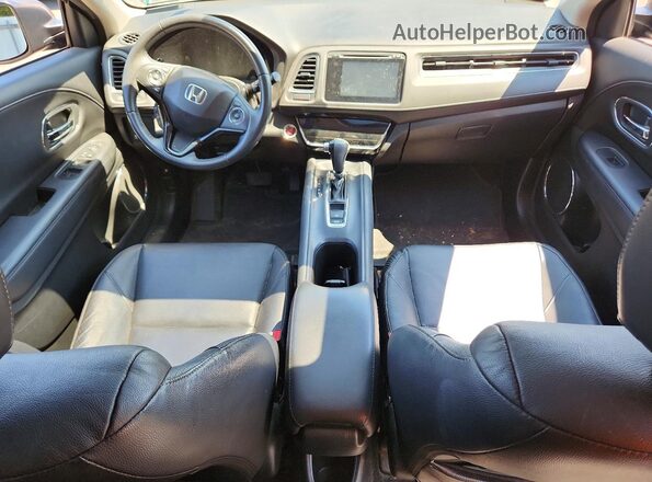 3CZRU6H71HM718188 2017 HONDA HR-V Gray Вид панелі приладів