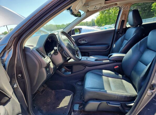3CZRU6H71HM718188 2017 HONDA HR-V Gray Вид салону спереду