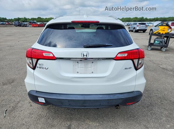 3CZRU6H71KM720529 2019 HONDA HR-V White უკანა ხედი