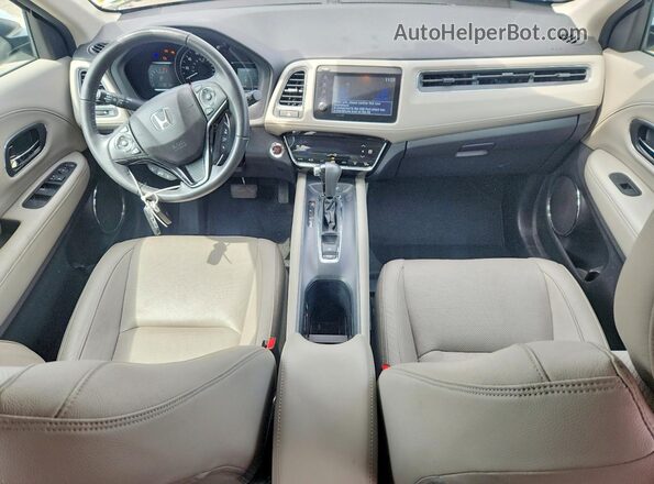 3CZRU6H71KM720529 2019 HONDA HR-V White წინა პანელის ხედი