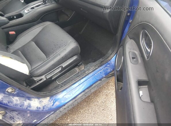 3CZRU6H71NM756239 2022 HONDA HR-V Blue Front interior view