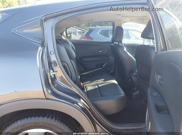 3CZRU6H72GM709871 2016 HONDA HR-V Black Vista de la etiqueta del VIN