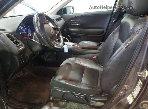 3CZRU6H72GM756415 2016 HONDA HR-V Gray Вид салону спереду