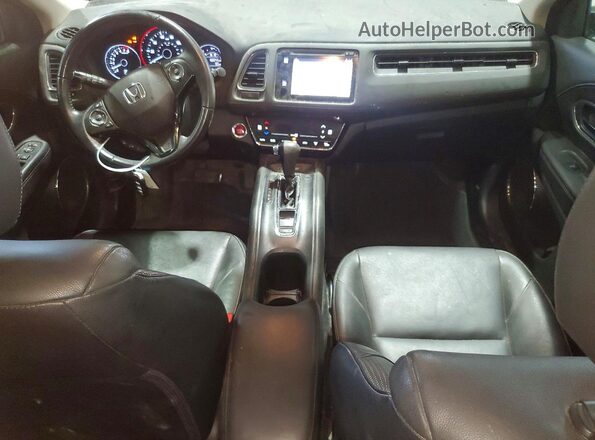 3CZRU6H72GM756415 2016 HONDA HR-V Gray Вид панелі приладів