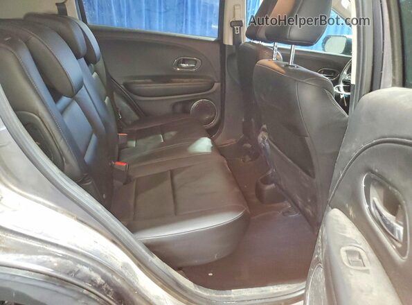 3CZRU6H72GM756415 2016 HONDA HR-V Gray Вид задньої частини салону