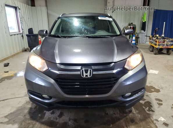 3CZRU6H72GM756415 2016 HONDA HR-V Gray Вид спереду