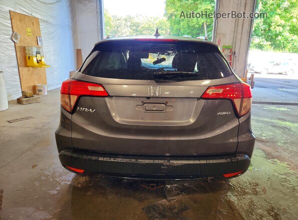3CZRU6H72HM716949 2017 HONDA HR-V Серый Вид сзади
