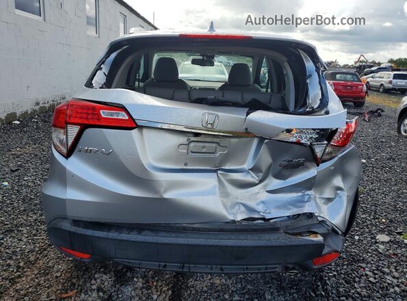 3CZRU6H72MM710188 2021 HONDA HR-V Silver Вид ззаду