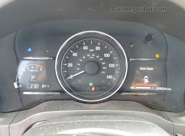 3CZRU6H72MM710188 2021 HONDA HR-V Silver Вид щитка приладів