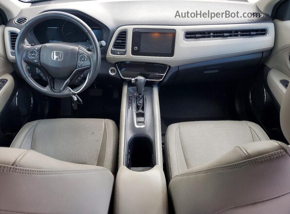 3CZRU6H72MM710188 2021 HONDA HR-V Silver Вид панелі приладів