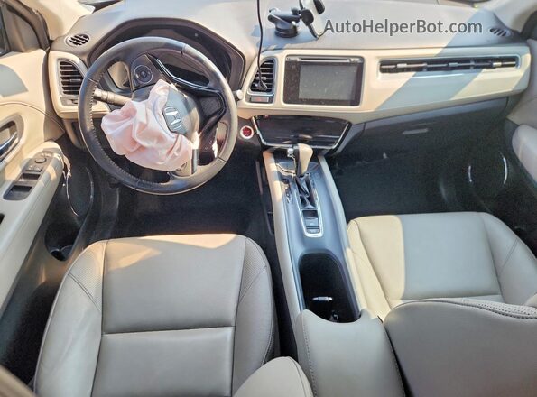 3CZRU6H73GM707935 2016 HONDA HR-V Silver Вид панелі приладів