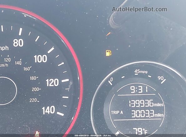 3CZRU6H73GM764040 2016 HONDA HR-V Gray 