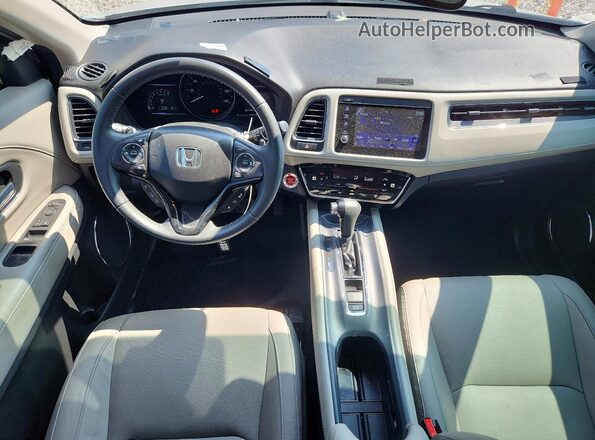 3CZRU6H73NM738454 2022 HONDA HR-V Silver Вид панелі приладів