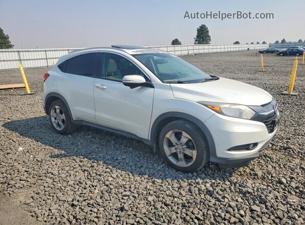 3CZRU6H74GM700749 2016 HONDA HR-V Белый Передняя правая четверть