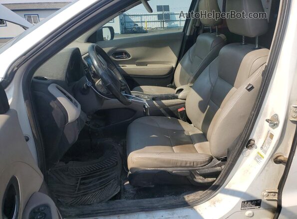 3CZRU6H74GM700749 2016 HONDA HR-V Белый Вид салона спереди