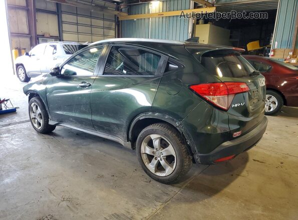 3CZRU6H74GM707216 2016 HONDA HR-V Зеленый Задняя левая четверть