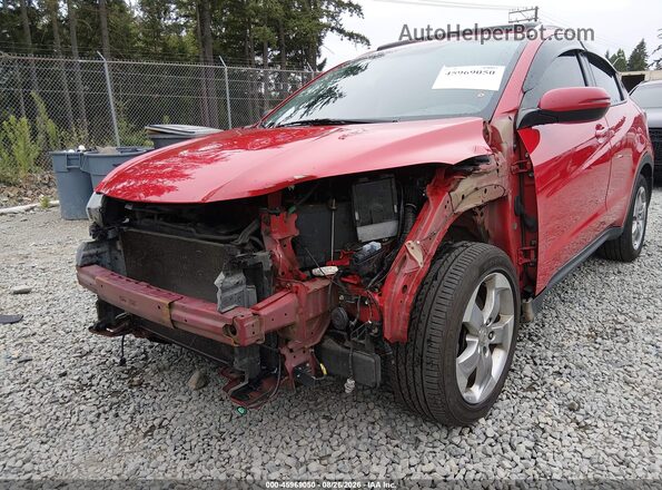 3CZRU6H74HM728746 2017 HONDA HR-V Red Widok z przodu