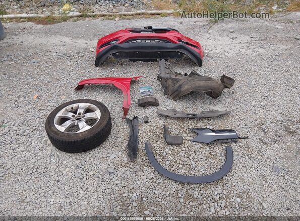 3CZRU6H74HM728746 2017 HONDA HR-V Red Widok zestawu wskaźników