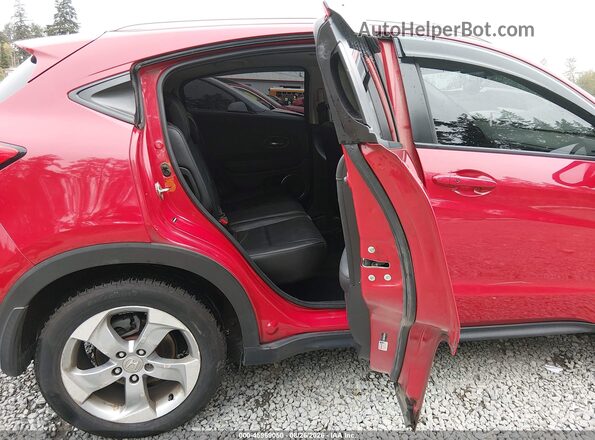 3CZRU6H74HM728746 2017 HONDA HR-V Red Widok naklejki z numerem VIN
