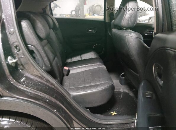 3CZRU6H74JM703366 2018 HONDA HR-V Black Vista de la etiqueta del VIN