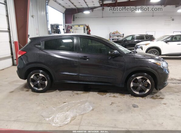 3CZRU6H74JM703366 2018 HONDA HR-V Black Vista interior de 360 grados