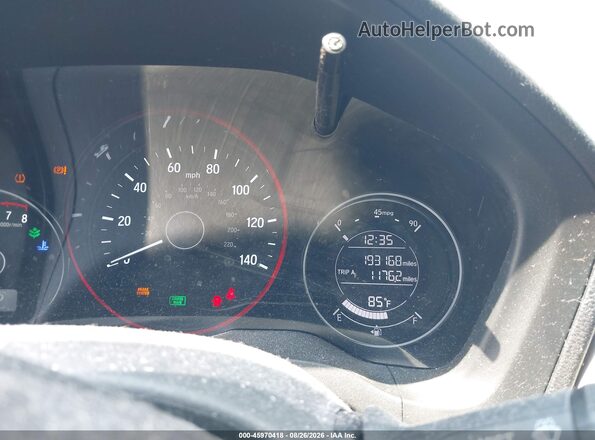 3CZRU6H75GM701280 2016 HONDA HR-V White Вид задніх сидінь