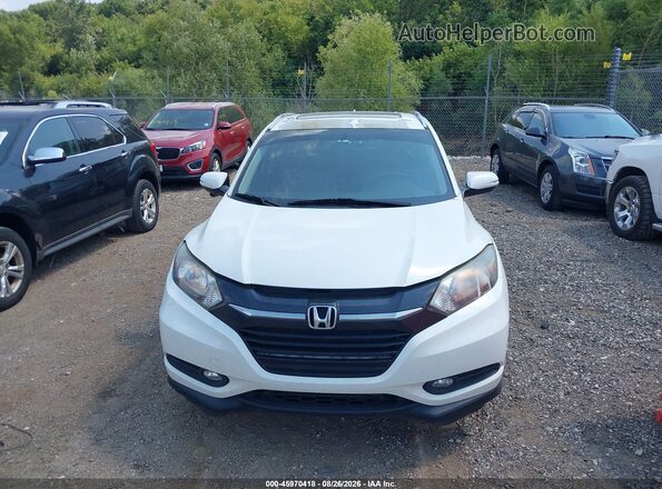 3CZRU6H75GM701280 2016 HONDA HR-V White Вид щитка приладів
