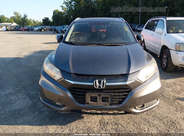 3CZRU6H75GM708018 2016 HONDA HR-V Gray Widok zestawu wskaźników