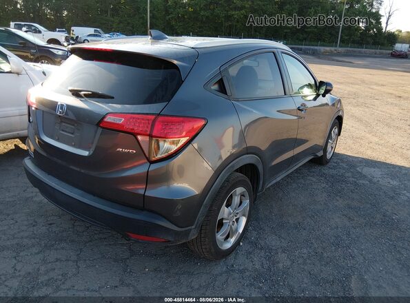 3CZRU6H75GM708018 2016 HONDA HR-V Gray Tył prawy