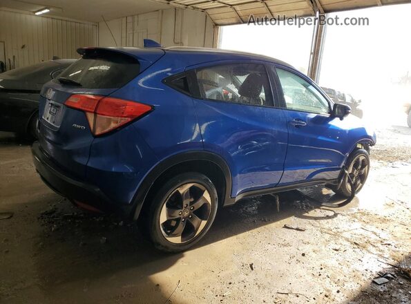 3CZRU6H75JM701223 2018 HONDA HR-V Blue Rear right