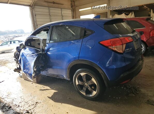 3CZRU6H75JM701223 2018 HONDA HR-V Blue Rear left