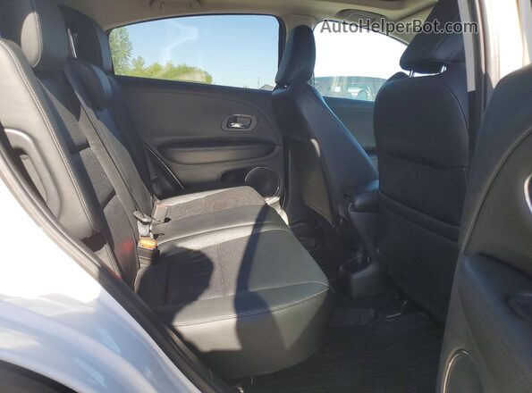 3CZRU6H75NM732140 2022 HONDA HR-V White Widok wnętrza z tyłu