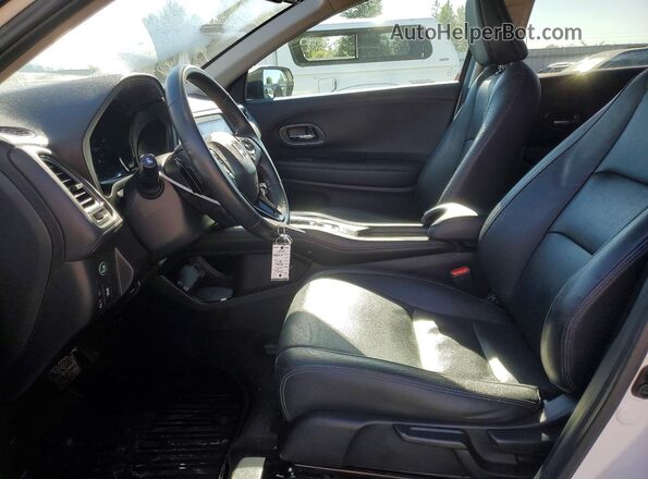 3CZRU6H75NM732140 2022 HONDA HR-V White Widok wnętrza z przodu