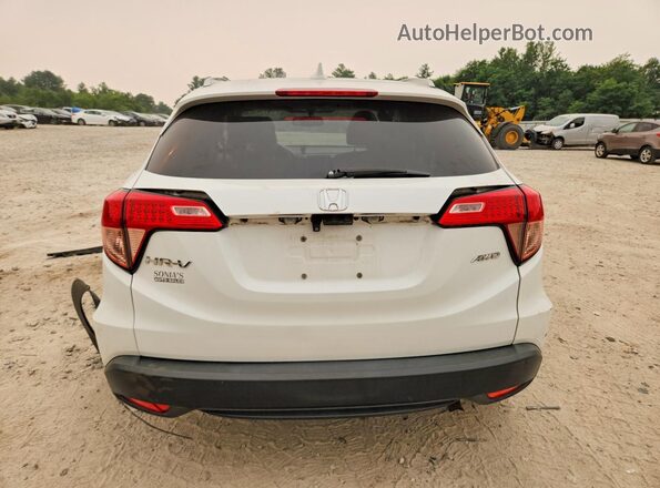 3CZRU6H76GM711901 2016 HONDA HR-V White Rear view