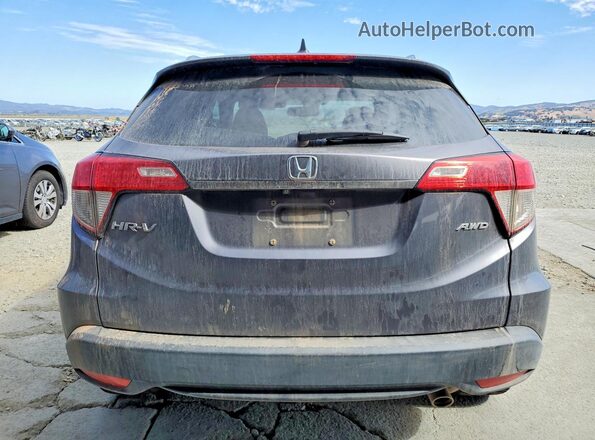 3CZRU6H76KM705170 2019 HONDA HR-V Gray Вид підкапотного простору