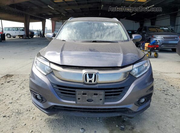 3CZRU6H76KM705170 2019 HONDA HR-V Gray Вид задньої частини салону