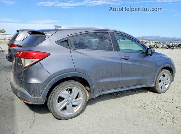 3CZRU6H76KM705170 2019 HONDA HR-V Gray Вид ззаду