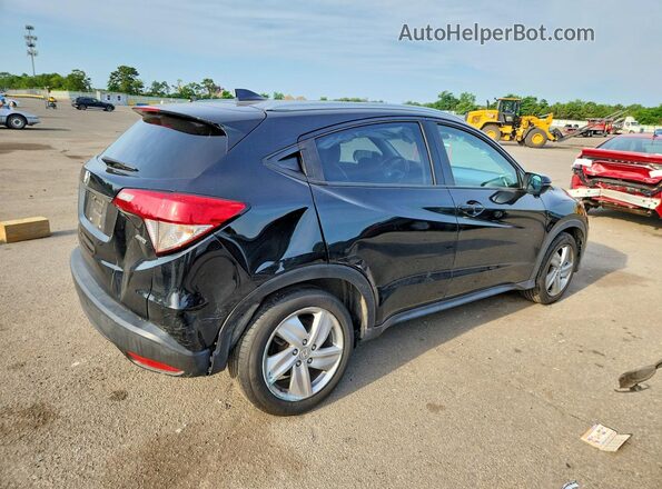 3CZRU6H76KM706318 2019 HONDA HR-V Black Trasero derecho